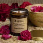 Różana rozkosz - świeca naturalna