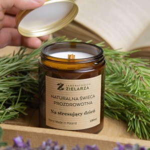 Na stresujący dzień  - świeca naturalna
