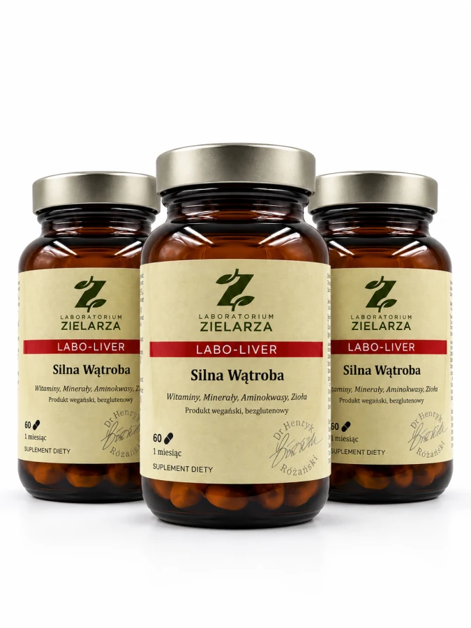 LABO-LIVER Silna Wątroba - zestaw 3-miesiączny